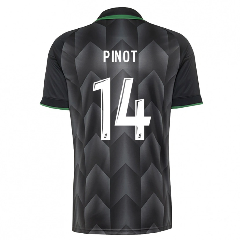 Danxen Herren Laurine Pinot #14 Schwarzgrün Auswärtstrikot Trikot 2026/27 T-Shirt Schweiz