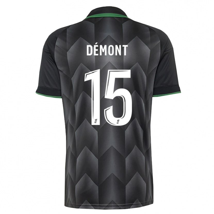 Danxen Herren Ange Démont #15 Schwarzgrün Auswärtstrikot Trikot 2026/27 T-Shirt Schweiz