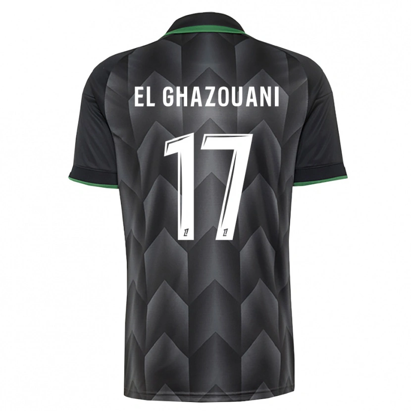 Danxen Herren Fatima El Ghazouani #17 Schwarzgrün Auswärtstrikot Trikot 2026/27 T-Shirt Schweiz