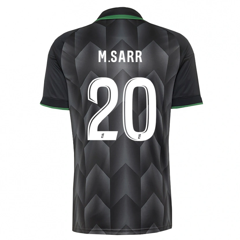 Danxen Herren Malang Sarr #20 Schwarzgrün Auswärtstrikot Trikot 2026/27 T-Shirt Schweiz