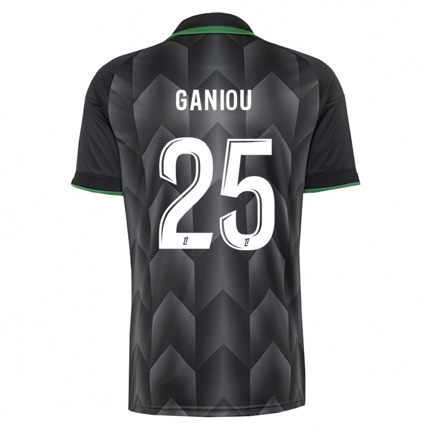 Danxen Herren Ismaëlo Ganiou #25 Schwarzgrün Auswärtstrikot Trikot 2026/27 T-Shirt Schweiz