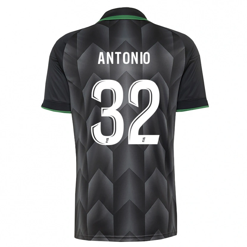 Danxen Herren Kyllian Antonio #32 Schwarzgrün Auswärtstrikot Trikot 2026/27 T-Shirt Schweiz
