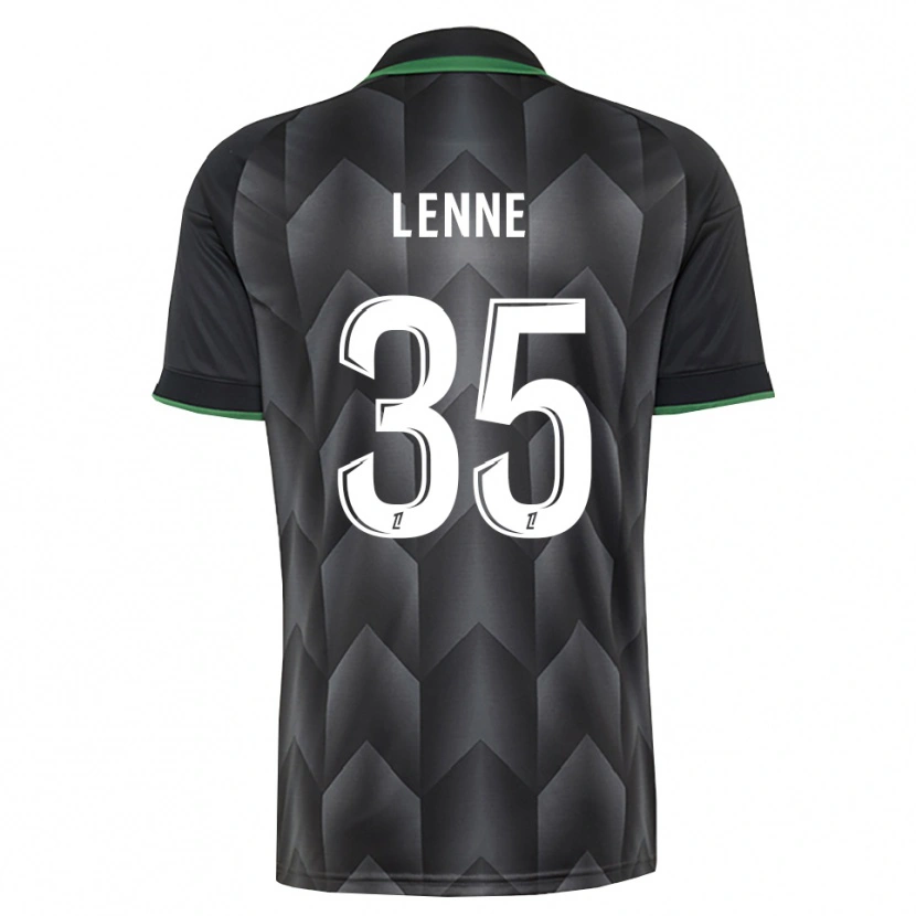 Danxen Herren Oscar Lenne #35 Schwarzgrün Auswärtstrikot Trikot 2026/27 T-Shirt Schweiz
