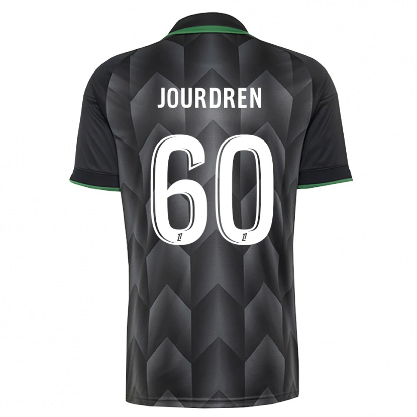 Danxen Herren Ilan Jourdren #60 Schwarzgrün Auswärtstrikot Trikot 2026/27 T-Shirt Schweiz