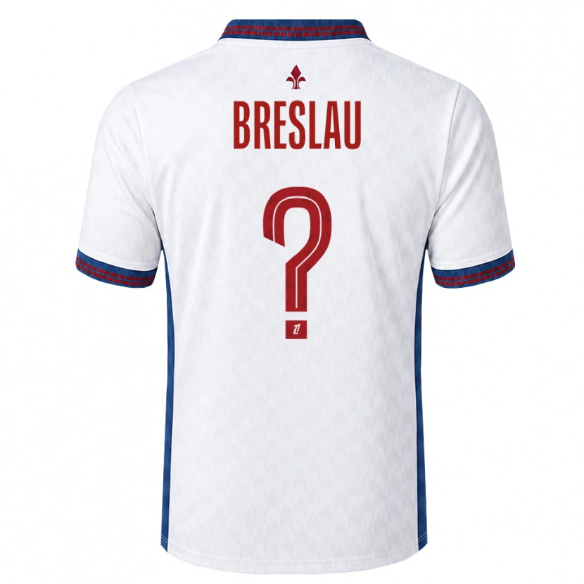 Danxen Herren Jessy Breslau #0 Rot Weiß Blau Auswärtstrikot Trikot 2026/27 T-Shirt Schweiz