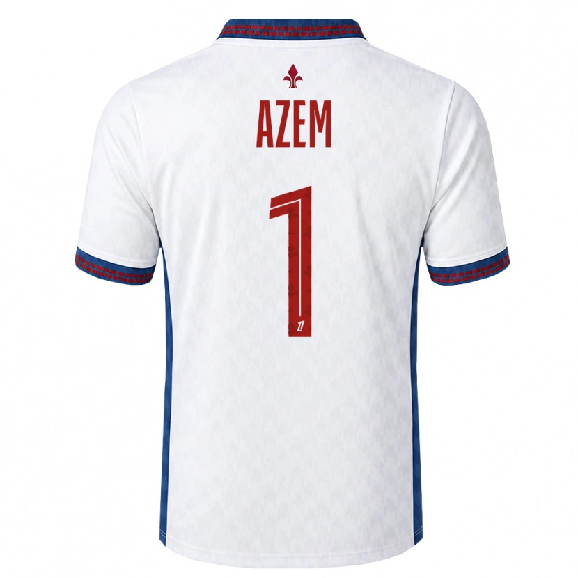 Danxen Herren Floriane Azem #1 Rot Weiß Blau Auswärtstrikot Trikot 2026/27 T-Shirt Schweiz
