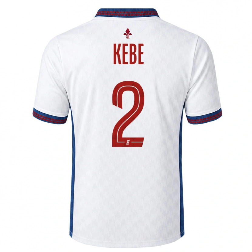 Danxen Herren Hamadi Kebe #2 Rot Weiß Blau Auswärtstrikot Trikot 2026/27 T-Shirt Schweiz