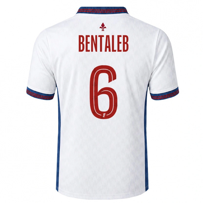 Danxen Herren Nabil Bentaleb #6 Rot Weiß Blau Auswärtstrikot Trikot 2026/27 T-Shirt Schweiz