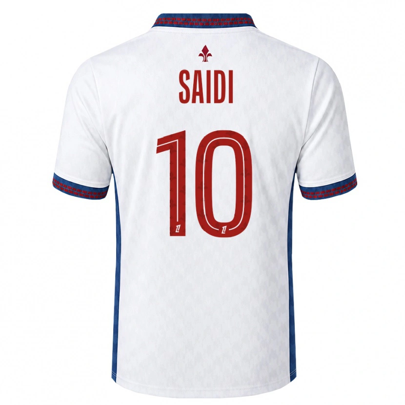 Danxen Herren Rachel Saidi #10 Rot Weiß Blau Auswärtstrikot Trikot 2026/27 T-Shirt Schweiz