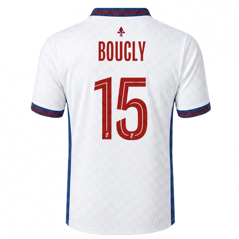 Danxen Herren Maite Boucly #15 Rot Weiß Blau Auswärtstrikot Trikot 2026/27 T-Shirt Schweiz