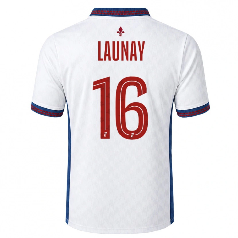 Danxen Herren Elisa Launay #16 Rot Weiß Blau Auswärtstrikot Trikot 2026/27 T-Shirt Schweiz