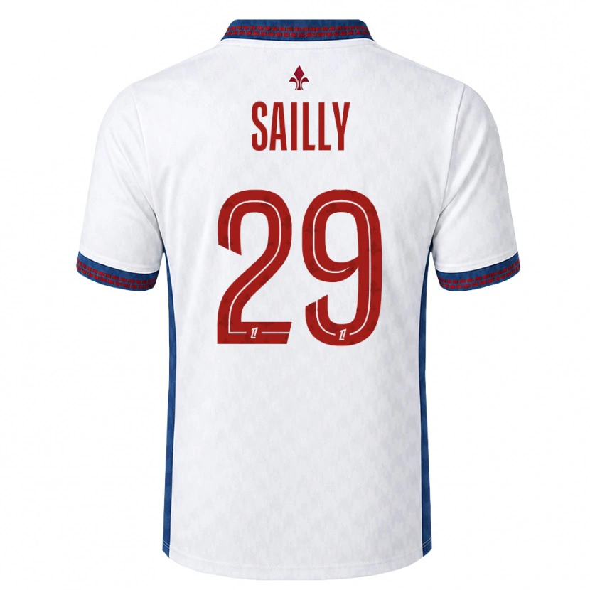 Danxen Herren Charlotte Sailly #29 Rot Weiß Blau Auswärtstrikot Trikot 2026/27 T-Shirt Schweiz