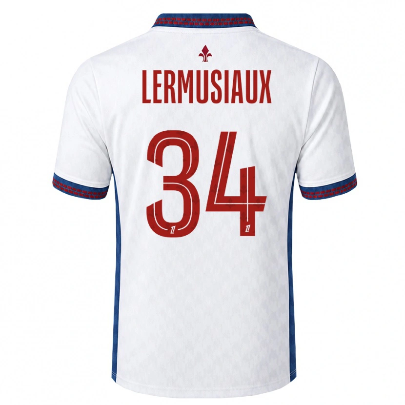 Danxen Herren Chrystal Lermusiaux #34 Rot Weiß Blau Auswärtstrikot Trikot 2026/27 T-Shirt Schweiz