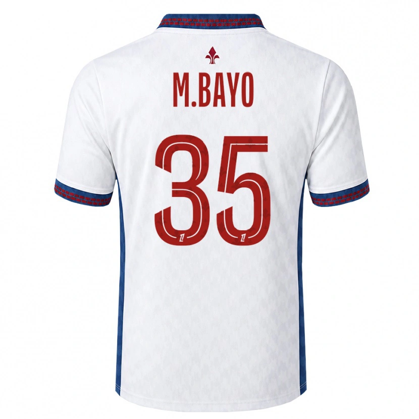 Danxen Herren Mohamed Bayo #35 Rot Weiß Blau Auswärtstrikot Trikot 2026/27 T-Shirt Schweiz