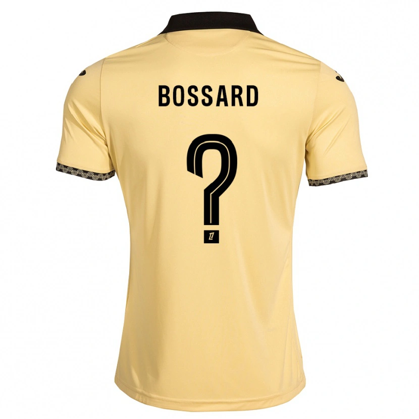Danxen Herren Léo Bossard #0 Navajoweiß Schwarz Auswärtstrikot Trikot 2026/27 T-Shirt Schweiz