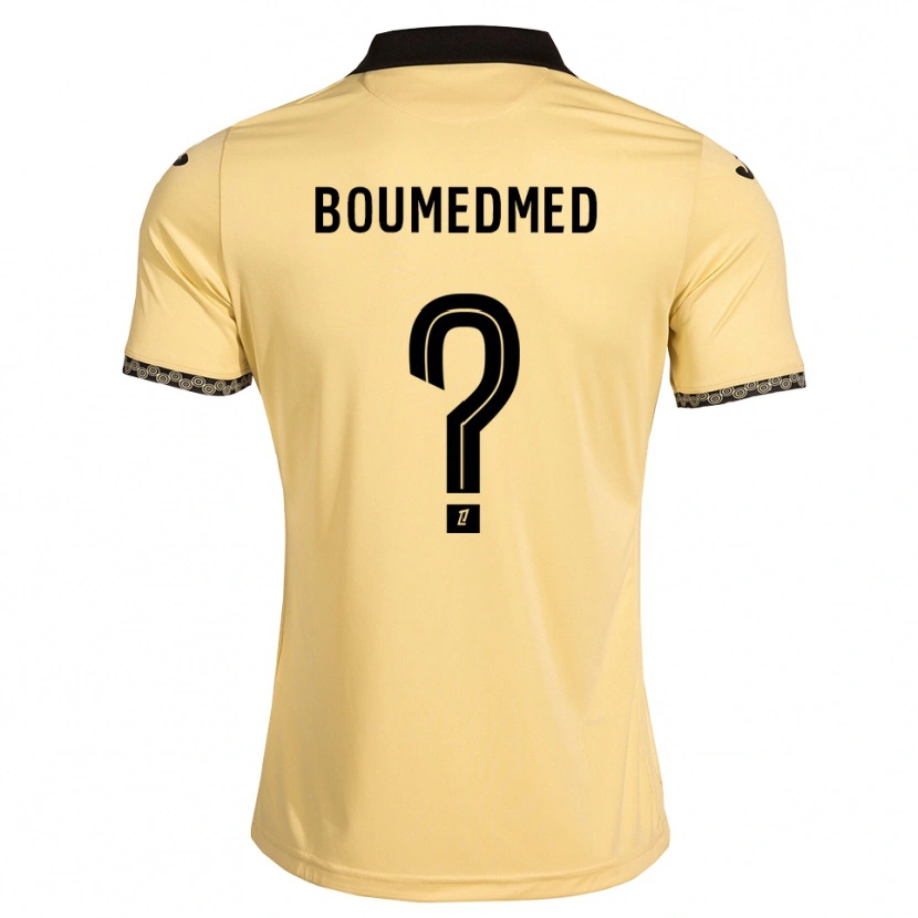 Danxen Herren Kamil Boumedmed #0 Navajoweiß Schwarz Auswärtstrikot Trikot 2026/27 T-Shirt Schweiz