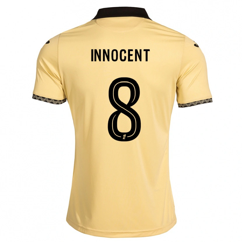 Danxen Herren Bonke Innocent #8 Navajoweiß Schwarz Auswärtstrikot Trikot 2026/27 T-Shirt Schweiz