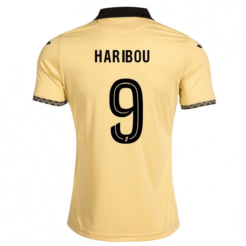 Danxen Herren Samir Haribou #9 Navajoweiß Schwarz Auswärtstrikot Trikot 2026/27 T-Shirt Schweiz