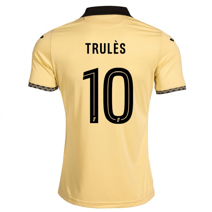 Danxen Herren Rayann Trulès #10 Navajoweiß Schwarz Auswärtstrikot Trikot 2026/27 T-Shirt Schweiz