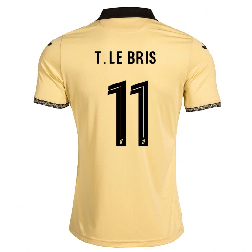 Danxen Herren Théo Le Bris #11 Navajoweiß Schwarz Auswärtstrikot Trikot 2026/27 T-Shirt Schweiz