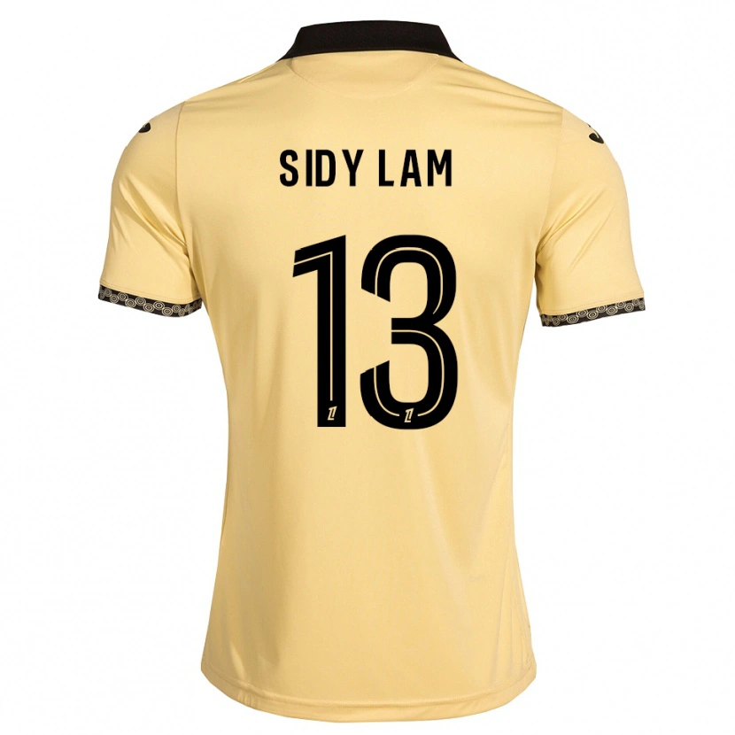 Danxen Herren Tapsirou Sidy Lam #13 Navajoweiß Schwarz Auswärtstrikot Trikot 2026/27 T-Shirt Schweiz