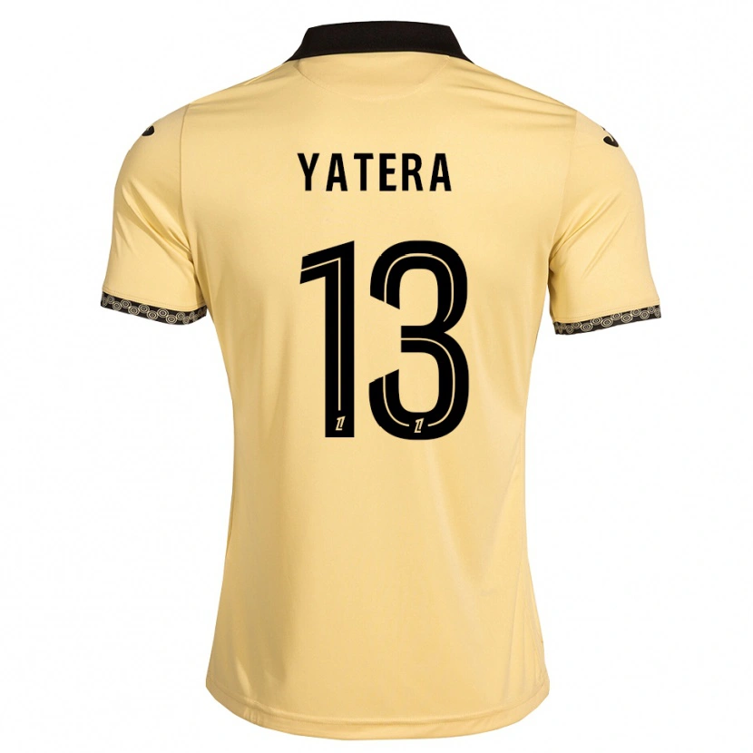 Danxen Herren Demba Yatera #13 Navajoweiß Schwarz Auswärtstrikot Trikot 2026/27 T-Shirt Schweiz