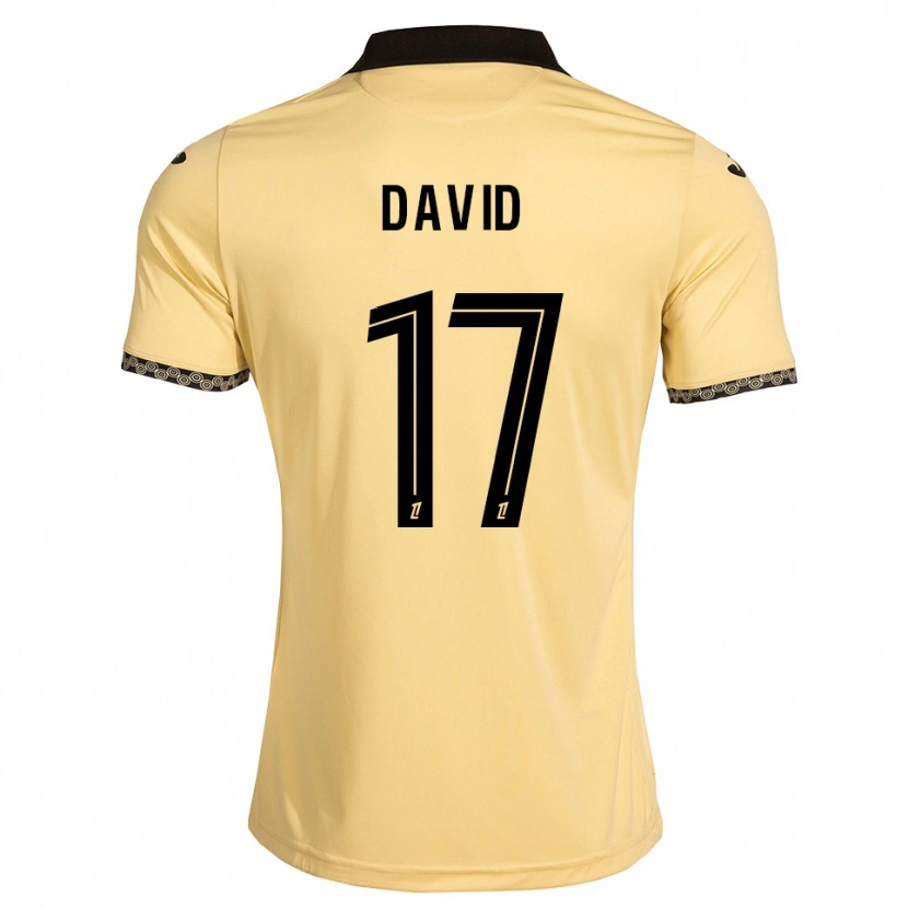 Danxen Herren Dune David #17 Navajoweiß Schwarz Auswärtstrikot Trikot 2026/27 T-Shirt Schweiz
