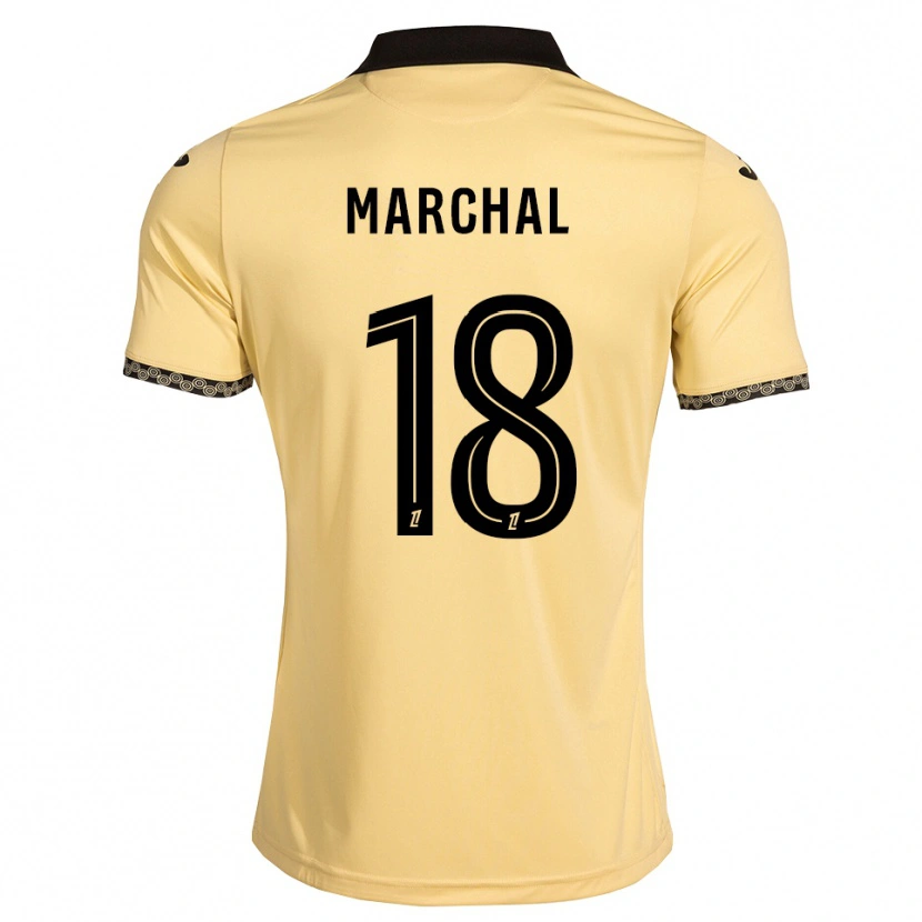Danxen Herren Noam Marchal #18 Navajoweiß Schwarz Auswärtstrikot Trikot 2026/27 T-Shirt Schweiz