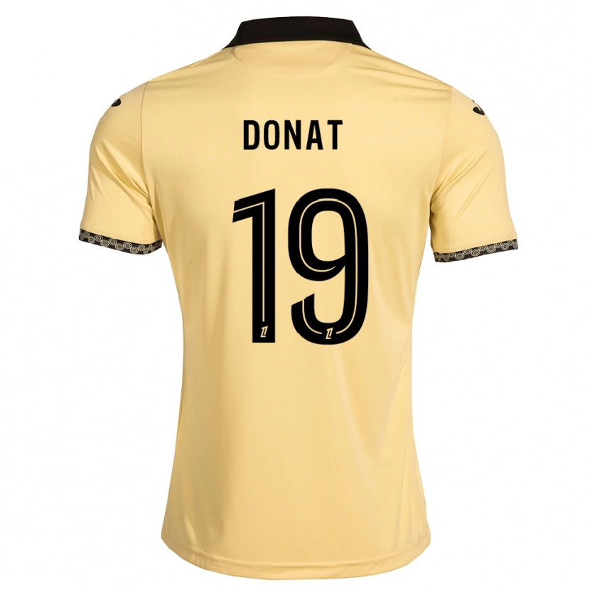 Danxen Herren Noa Donat #19 Navajoweiß Schwarz Auswärtstrikot Trikot 2026/27 T-Shirt Schweiz