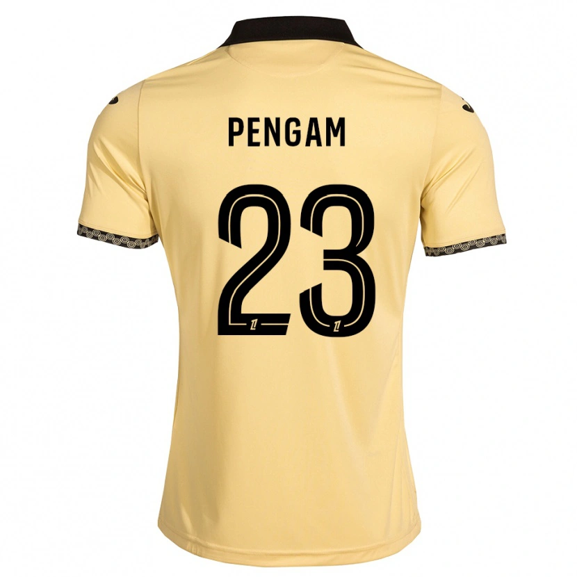 Danxen Herren Imran Pengam #23 Navajoweiß Schwarz Auswärtstrikot Trikot 2026/27 T-Shirt Schweiz