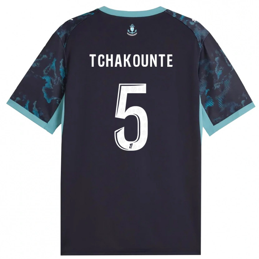 Danxen Herren Annaëlle Tchakounté #5 Blass Türkis Weiß Schwarz Auswärtstrikot Trikot 2026/27 T-Shirt Schweiz