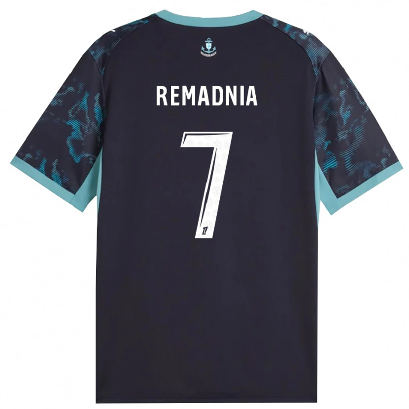 Danxen Herren Saïd Remadnia #7 Blass Türkis Weiß Schwarz Auswärtstrikot Trikot 2026/27 T-Shirt Schweiz