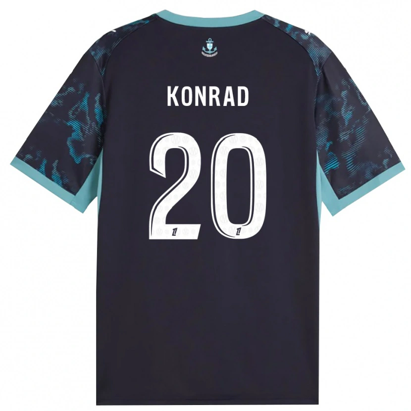 Danxen Herren Konrad De La Fuente #20 Blass Türkis Weiß Schwarz Auswärtstrikot Trikot 2026/27 T-Shirt Schweiz
