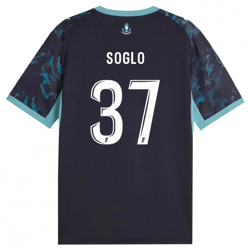 Danxen Herren Emran Soglo #37 Blass Türkis Weiß Schwarz Auswärtstrikot Trikot 2026/27 T-Shirt Schweiz