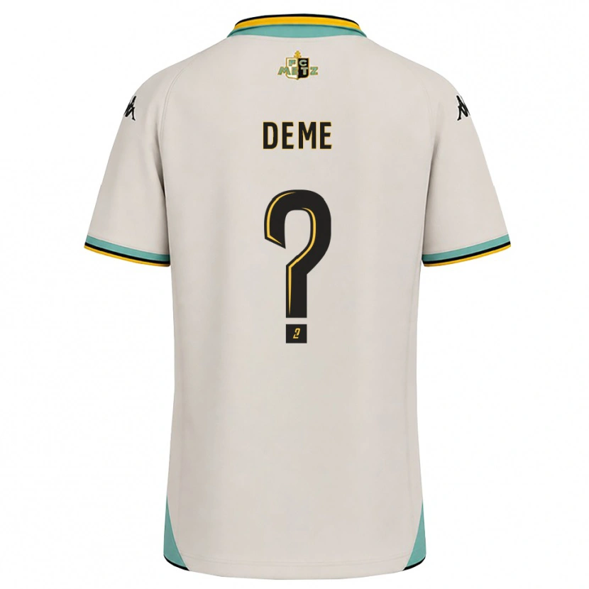 Danxen Herren Oumar Deme #0 Florales Weiß Schwarz Auswärtstrikot Trikot 2026/27 T-Shirt Schweiz