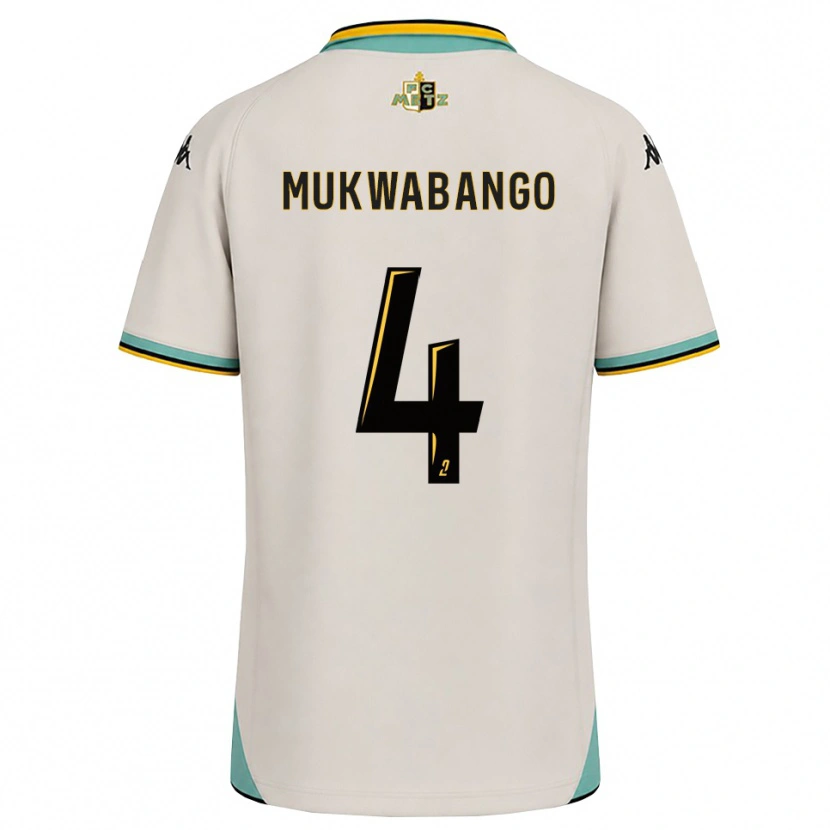 Danxen Herren Bénit Mukwabango #4 Florales Weiß Schwarz Auswärtstrikot Trikot 2026/27 T-Shirt Schweiz