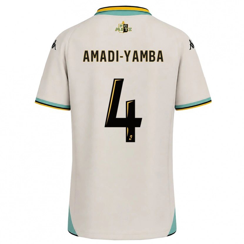 Danxen Herren Nelson Amadi-Yamba #4 Florales Weiß Schwarz Auswärtstrikot Trikot 2026/27 T-Shirt Schweiz