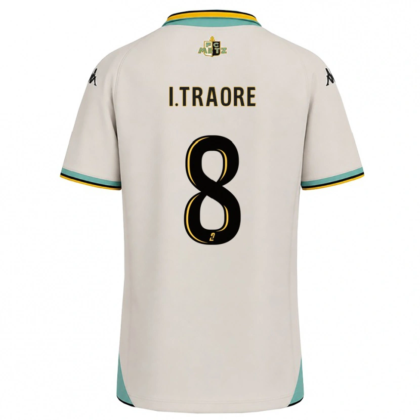 Danxen Herren Ismaël Traoré #8 Florales Weiß Schwarz Auswärtstrikot Trikot 2026/27 T-Shirt Schweiz