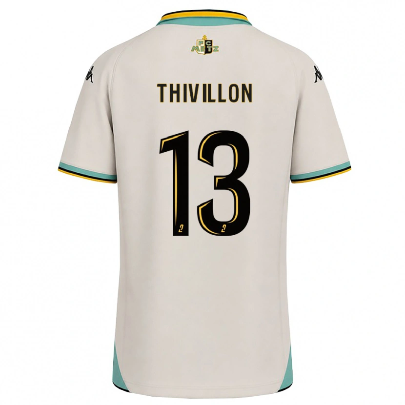 Danxen Herren Lina Thivillon #13 Florales Weiß Schwarz Auswärtstrikot Trikot 2026/27 T-Shirt Schweiz