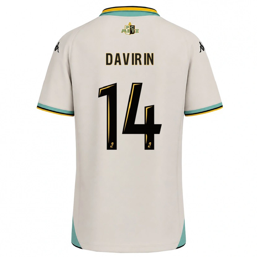 Danxen Herren Pierre-Alexandre Davirin #14 Florales Weiß Schwarz Auswärtstrikot Trikot 2026/27 T-Shirt Schweiz