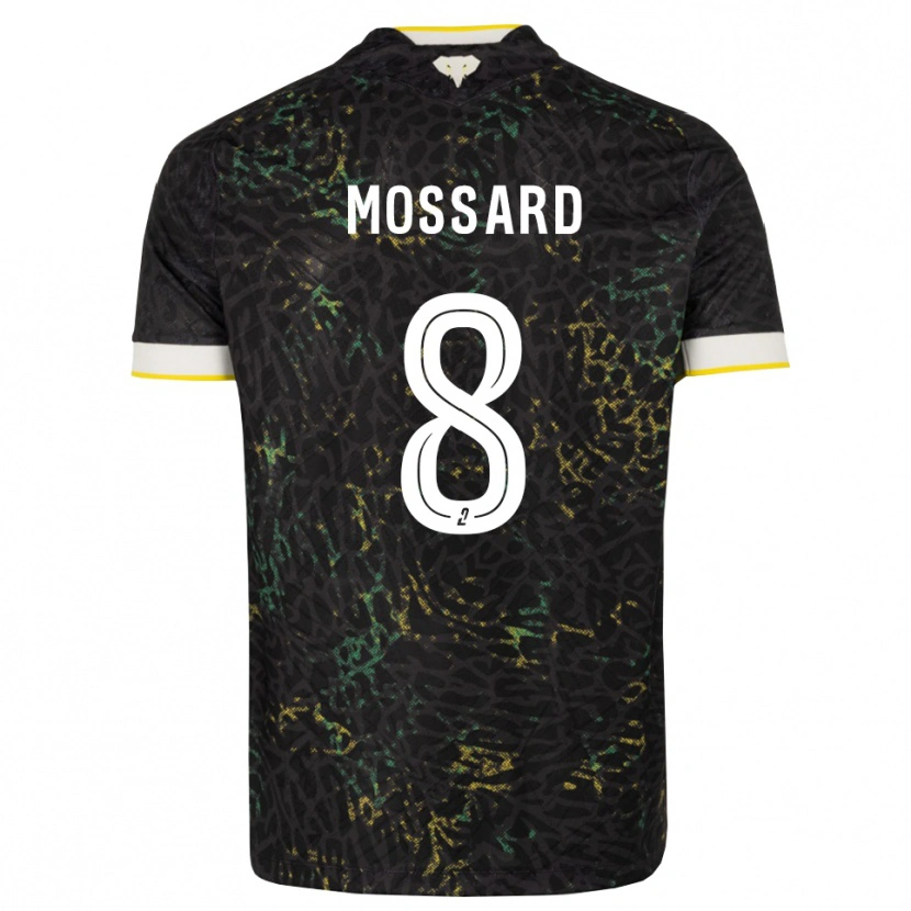 Danxen Herren Juliette Mossard #8 Schwarz Weiß Gelb Auswärtstrikot Trikot 2026/27 T-Shirt Schweiz