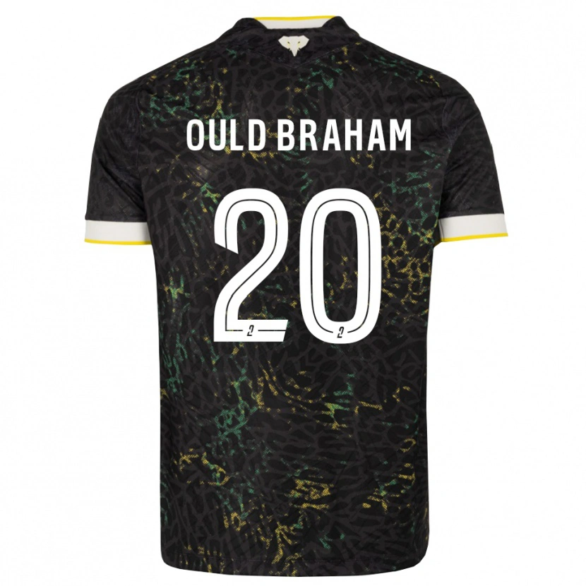 Danxen Herren Amira Ould Braham #20 Schwarz Weiß Gelb Auswärtstrikot Trikot 2026/27 T-Shirt Schweiz