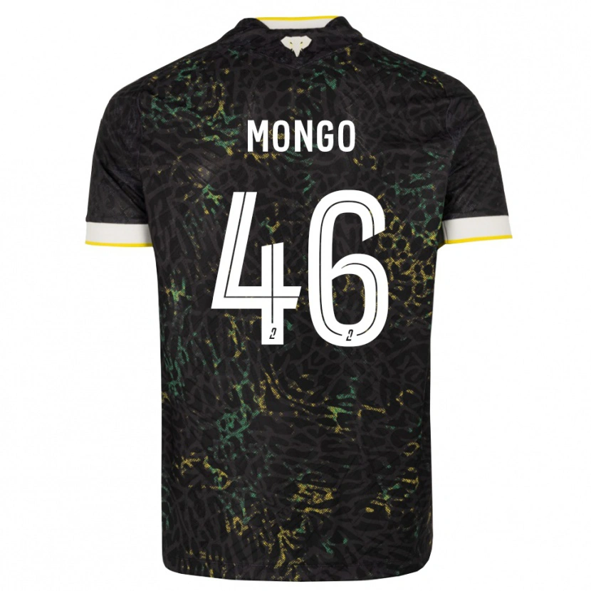 Danxen Herren Enzo Mongo #46 Schwarz Weiß Gelb Auswärtstrikot Trikot 2026/27 T-Shirt Schweiz