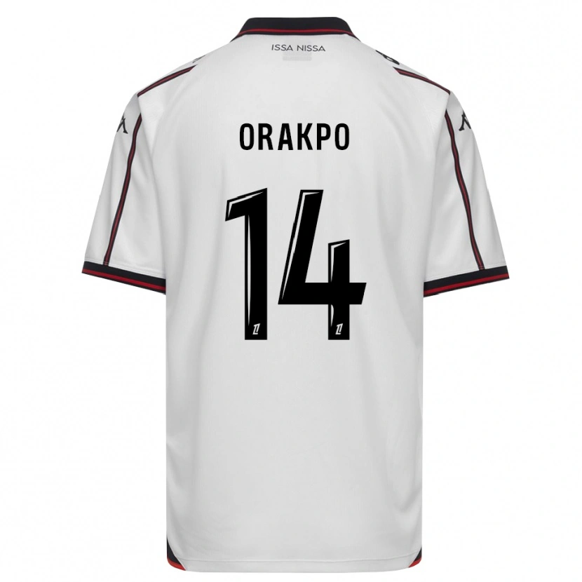 Danxen Herren Victor Orakpo #14 Schwarz Weiß Auswärtstrikot Trikot 2026/27 T-Shirt Schweiz