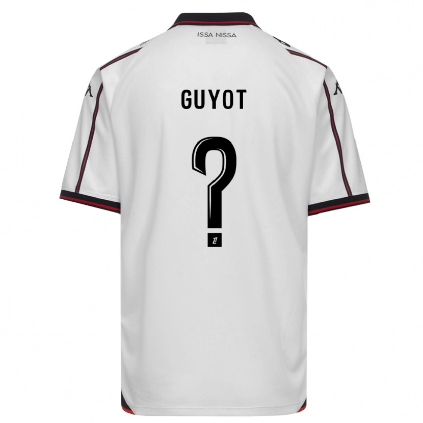 Danxen Herren Loucas Guyot #0 Schwarz Weiß Auswärtstrikot Trikot 2026/27 T-Shirt Schweiz