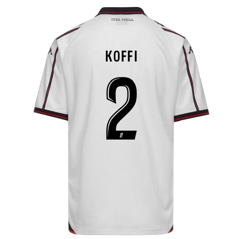 Danxen Herren Marc-Aurel Koffi #2 Schwarz Weiß Auswärtstrikot Trikot 2026/27 T-Shirt Schweiz