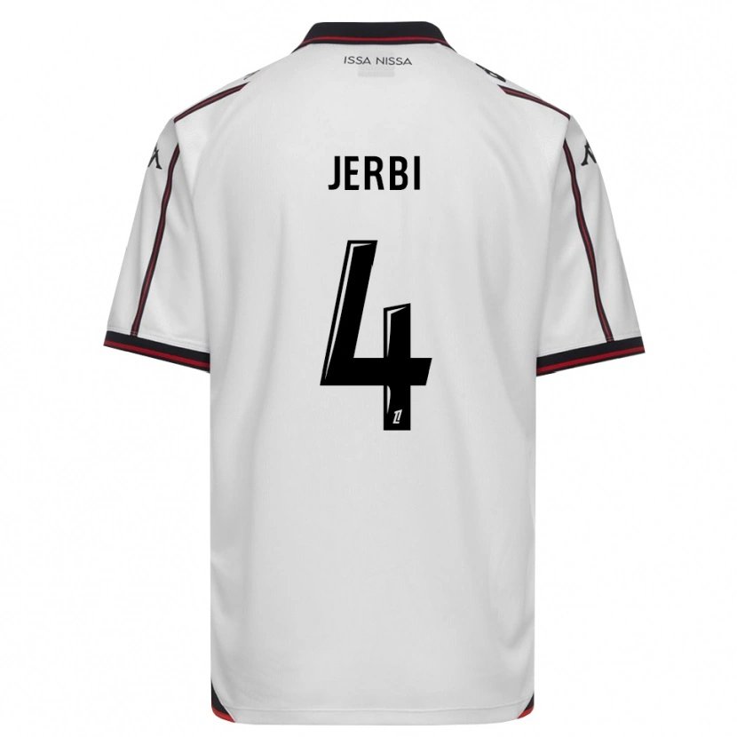 Danxen Herren Rayan Jerbi #4 Schwarz Weiß Auswärtstrikot Trikot 2026/27 T-Shirt Schweiz