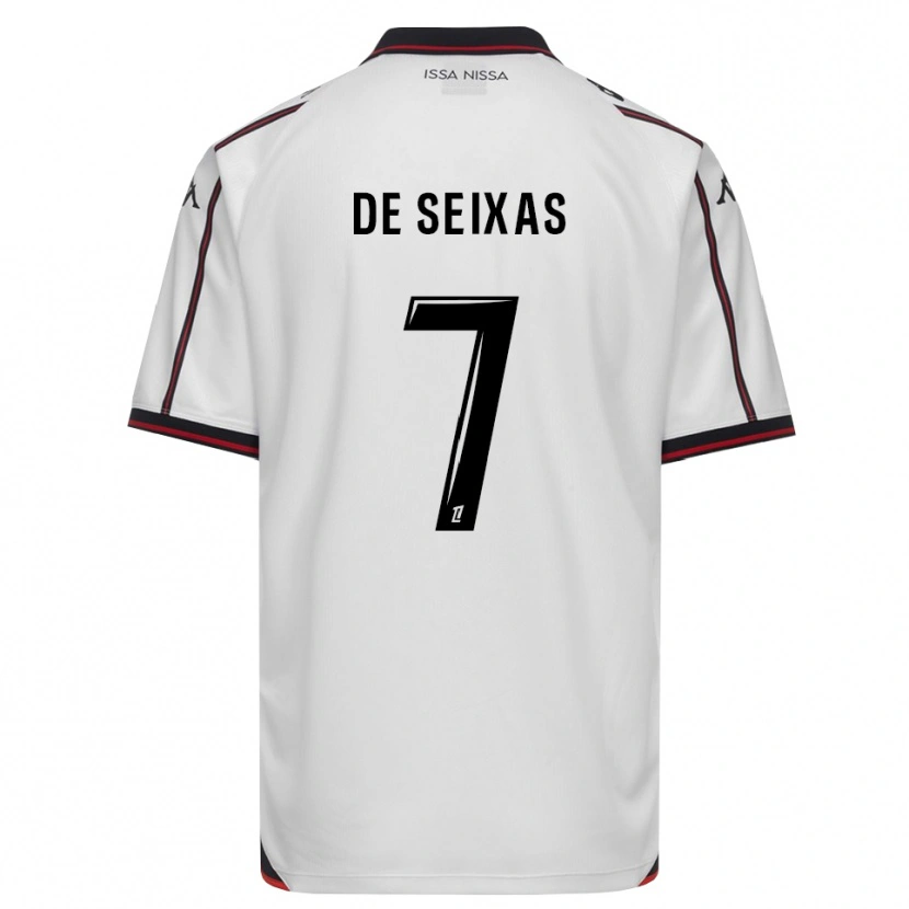 Danxen Herren Morgane De Seixas #7 Schwarz Weiß Auswärtstrikot Trikot 2026/27 T-Shirt Schweiz