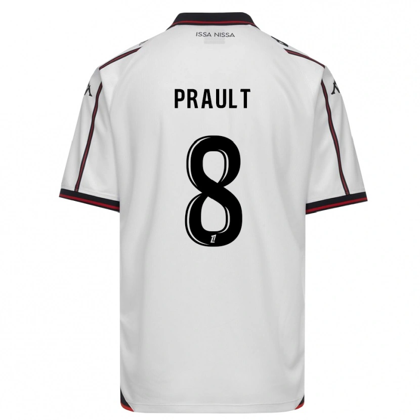 Danxen Herren Jade Prault #8 Schwarz Weiß Auswärtstrikot Trikot 2026/27 T-Shirt Schweiz