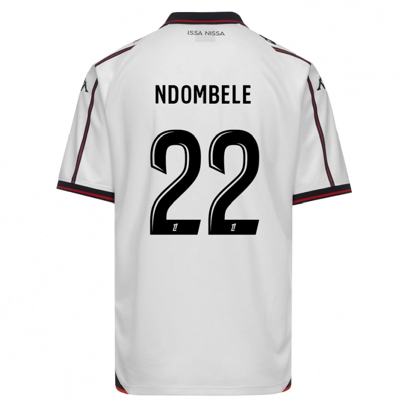 Danxen Herren Tanguy Ndombele #22 Schwarz Weiß Auswärtstrikot Trikot 2026/27 T-Shirt Schweiz